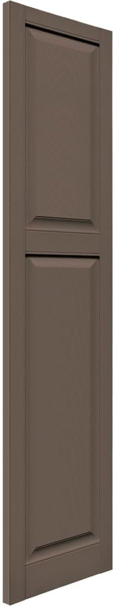 12 in. W x 67 in. H Builders Edge, Cottage Style, Raised Panel Shutters - Image 3