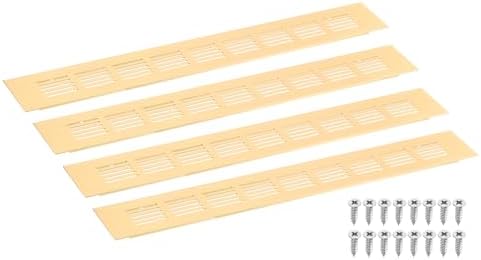 uxcell Air Vents Cover, Rectangle Louvered Ventilation Grille by uxcell