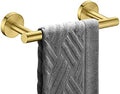 Nolimas Brushed Gold Bath Hand Towel Bar Single Bars Towel Rack Rod Classic by Giveyourbathroomanewlook