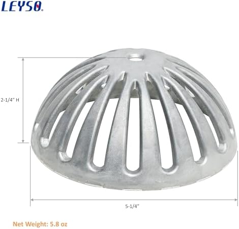Leyso Heavy Duty Aluminum Drain Covers, Sink Drain Cover, Floor Drain Cover - Image 2