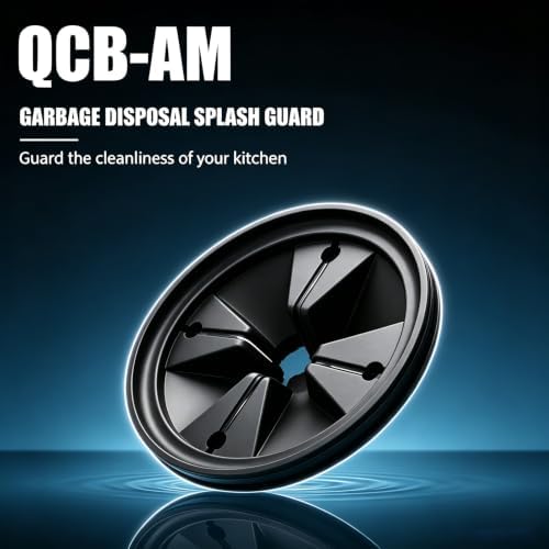 3 3/8" Garbage Disposal Splash Guard, QCB-AM Sink Baffle Replacement - Image 5