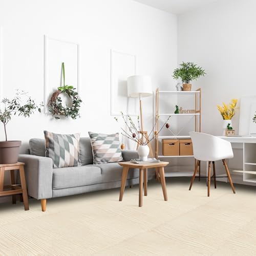 Sorbus Interlocking Wood Grain Foam Floor Tiles - Image 4