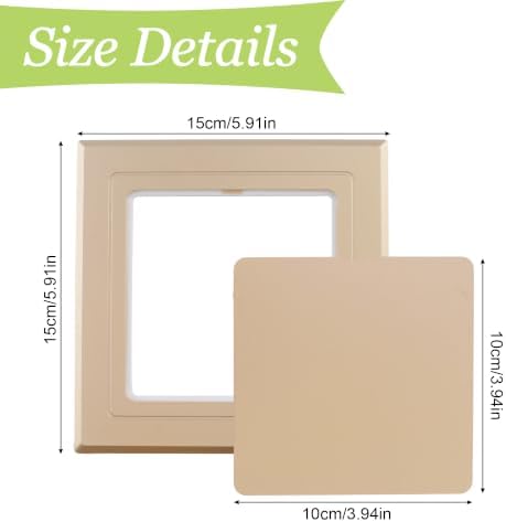 Self Adhesive Access Panels, 1 Pack Wall Mounted Hole Cover Inspection Door - Image 2