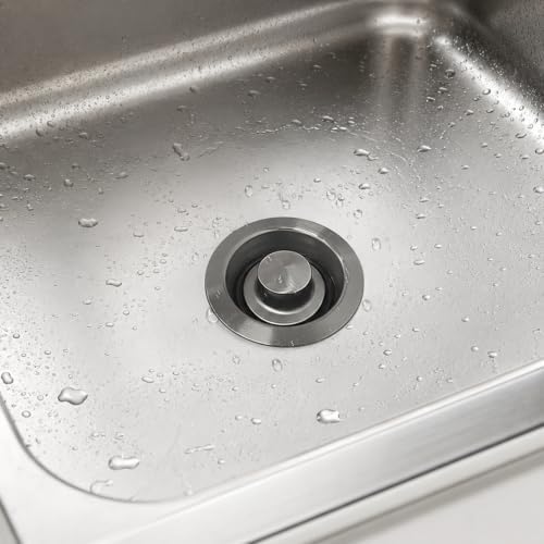Garbage Disposal Flange and Stopper, Gunmetal Black - Image 6