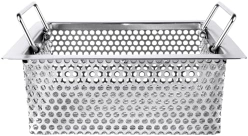 Floor Drain Strainer 304 Stainless Steel, Double Handle Basket, 8.5" x 8.5" x - Image 2