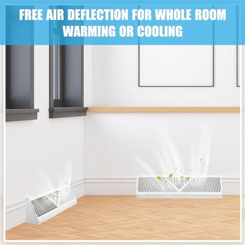 Yaocom 2 Pack Baseboard Register Vent 18 Inch Air Vent Covers - Image 5