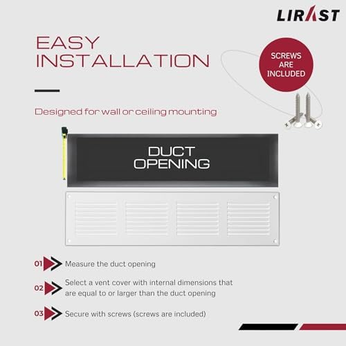14x2 Vent Cover with Built-in Screen - Image 5