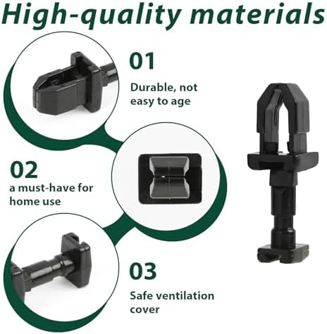 4 Pack RV Refrigerator Vent Clips Compatible - Image 3