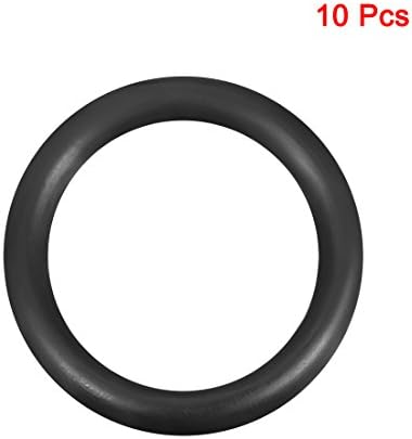 uxcell Nitrile Rubber O-Rings 32mm OD 24mm ID 4mm Width, Metric Sealing Gasket - Image 2