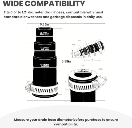 Dishwasher Drain Hose Adapter - Image 5
