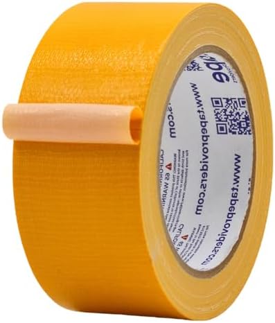 MAT Duct Tape Schoolbus Yellow Industrial Grade, 2 inch x 60 ft. Waterproof by MATTape