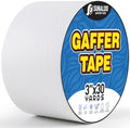 Gaffers Tape Heavy Duty, Easy Rip, No Residue | White by Unknown
