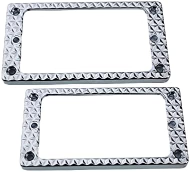 Guyker Metal Flat Humbucker Cover, Pickup Mounting Ring Set by guyker