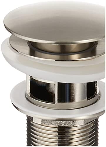 KRAUS Pop-Up Drain with Overflow in Satin Nickel - Image 3