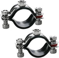 2 Pack Pipe Supports, 304 Stainless Steel Wall Mount Ceiling Mount Pipe Bracket by Choosewhatyouneed