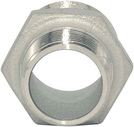 1" x 3/4" Male Threaded Reducing Nipple Fitting/Adapter, Stainless Steel SS304 - Image 5