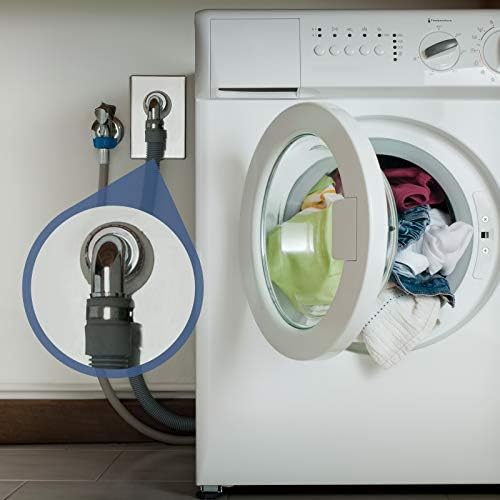2 Pieces Washing Machine Drain Hose Connectors, Fit - Image 5