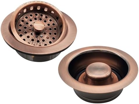 Westbrass D2165-11 Post Style Large Kitchen Basket Strainer - Image 2