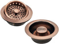 Westbrass D2165-11 Post Style Large Kitchen Basket Strainer by Westbrass