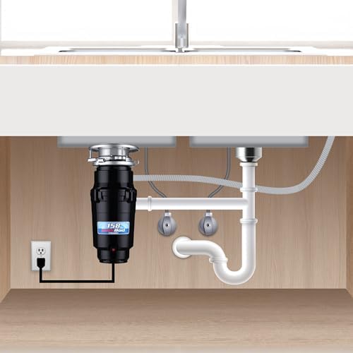 Waste Maid Garbage Disposal, Continuous Feed, 1/2 HP Standard - Image 6