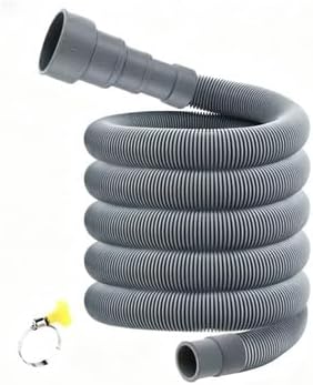 Extension Drain Pipe Strong Steel Rubber Hose Flexible Length Adjustable Washer by Unknown