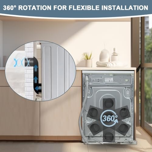 4" Periscope Dryer Vent Kit, 9.5"-14.5" Adjustable Stainless Steel - Image 6
