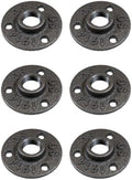 1/2" FLANGE: Industrial Threaded Black Iron Pipe Fittings; Natural by PRIMPIPEWORKS