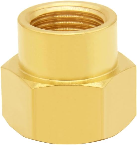 Uenede Brass 3/4" NPT Female to 1" NPT Female Reducer Adapter - Image 5