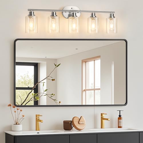Unicozin Bathroom Light Fixtures, 5 Light Vanity Lights - Image 7