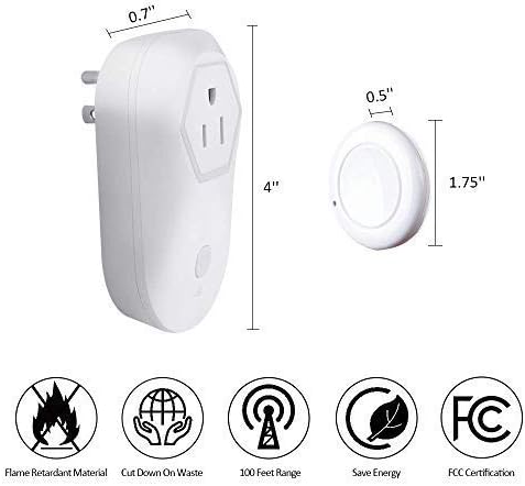 Garbage Disposal Wireless Switch Kit No Drilling On Sink Top, Remote Control - Image 2