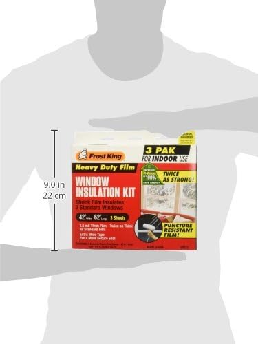 Frost King V83/3 Heavy Duty Shrink Window Kit - Image 7