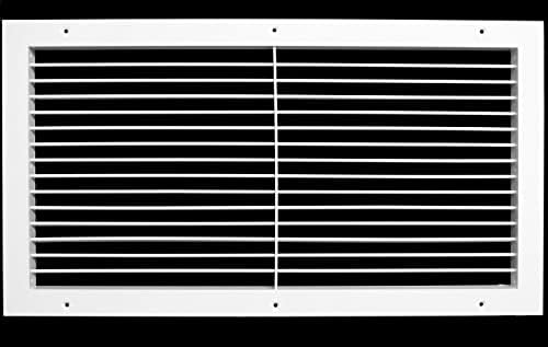 24"w X 12"h Aluminum Adjustable Return/Supply HVAC Air Grille by HVACPremium