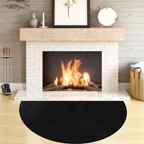 Fireplace Mat, Hearth Rug Fireproof, Fireplace Floor Mat, Fireproof Rug by Protalwell