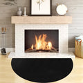 Fireplace Floor Mat, Hearth Fireproof Rug by Protalwell