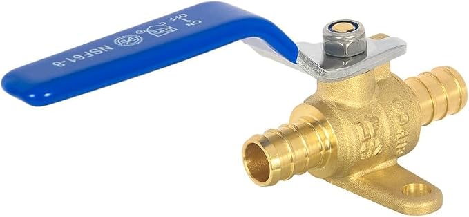50-Pack EFIELD 1/2-inch Crimp Pex Brass Full Port Shut-off Ball Valve - Image 8