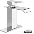 FORIOUS Bathroom Faucet 1 Hole Single Handle Vanity Sink Faucets Chrome by FORIOUS