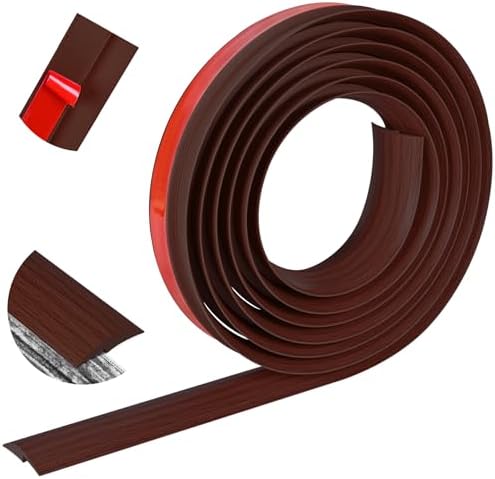 10Ft Floor Transition Strip Self Adhesive Carpet to Tile Floor Edging Trim PVC by ToLanbbt