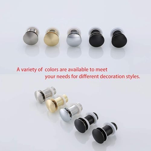 RANDOM Bathroom Faucet Vessel Vanity Sink Pop Up Drain Stopper Without Overflow. - Image 3