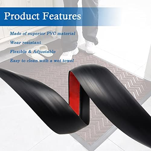 FONUNO Carpet Transition Strip Self Adhesive Floor Transition Strip - Image 3