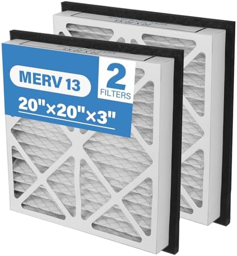 20x20x3 MERV 13 Pleated Air Filter Compatible by LIWEDFG