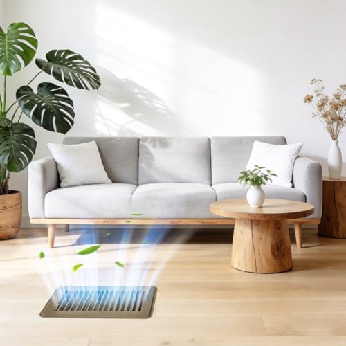 4 Pack Floor Vent Covers, Floor Register 4" x 8", Adjustable Decorative Vent - Image 6