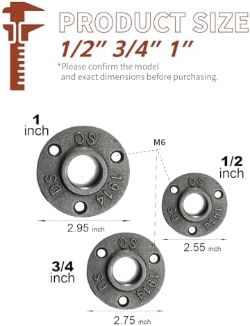 1/2 Inch Cast Iron Floor Flange Fittings - Image 5