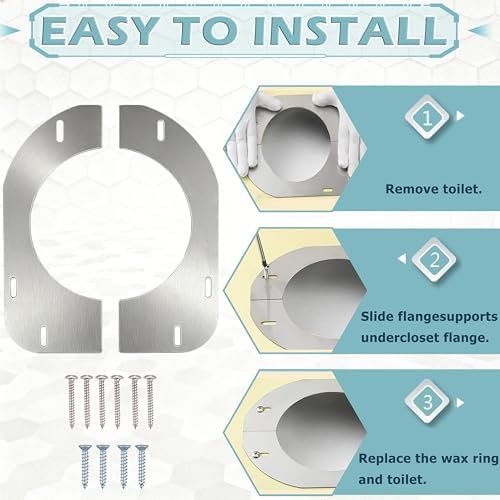 490‑11322 Toilet Flange Repair Kit, Closet Flange Floor Support - Image 6