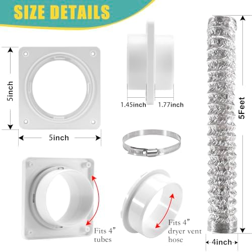 Dryer Vent Hose Connector Kit - Image 2
