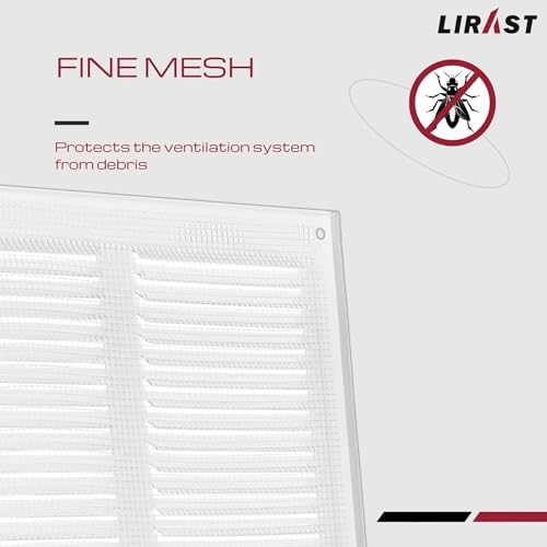 18x10 Vent Cover with Built-in Screen - Image 3