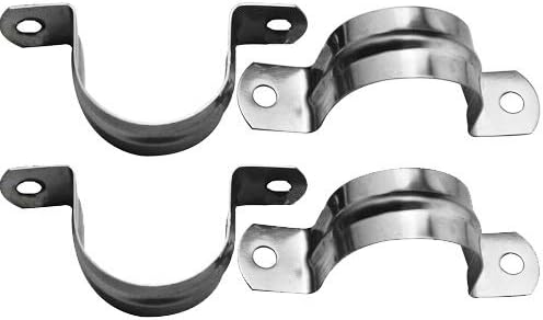 Wideskall® 3/4" inch Heavy Duty Pipe Tube Conduit Steel Hanger U Strap Clamps by Wideskall