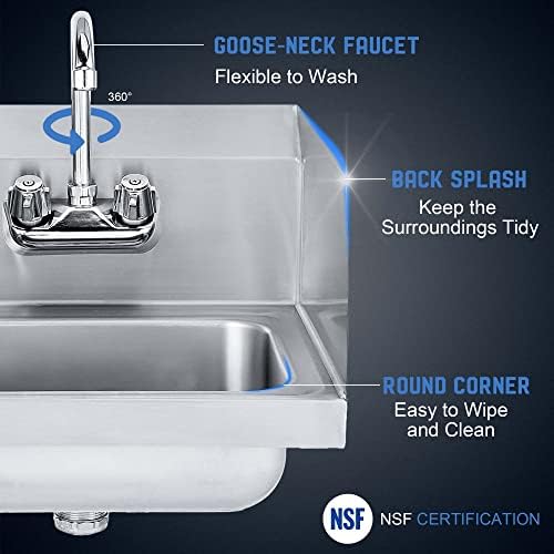 Profeeshaw Commercial Hand Sink - Image 3