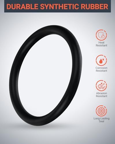 4 Pack Sink Drain O Ring Gasket Set - Image 3