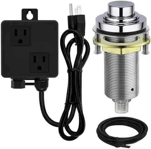 SinkTop Air Switch Kit for Disposal, Dual Outlet by SINKINGDOM