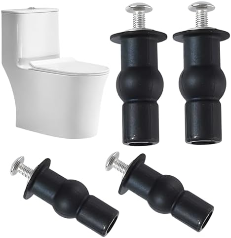 Universal Toilet Seat Blind Hole Fixing Kit by Unknown